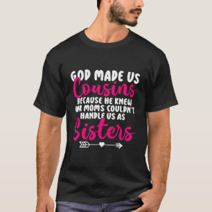 Camiseta Deus Nos Engraçou Primos Engraçados