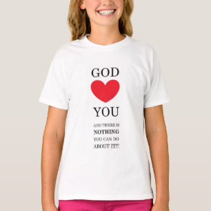 Camiseta Deus o coração