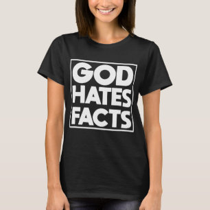 Camiseta deus odeia fatos ateístas ateus
