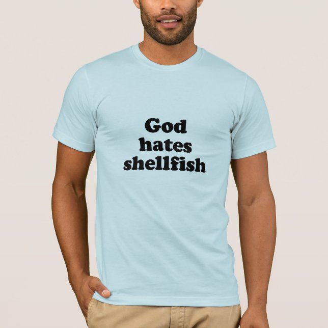 Camiseta Deus odeia frutos do mar.png (Frente)
