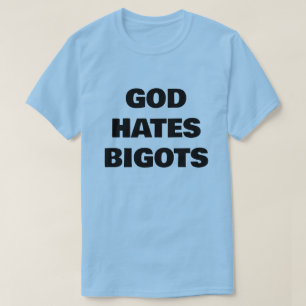 CAMISETA DEUS ODEIA PRECONCEITUOSOS