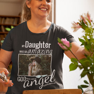 Camiseta Deus os fez um anjo   Memória Funeral Fotográfica
