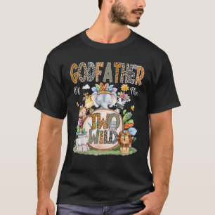 Camiseta Deus Pai Dos Dois Animais segundos aniversários Se