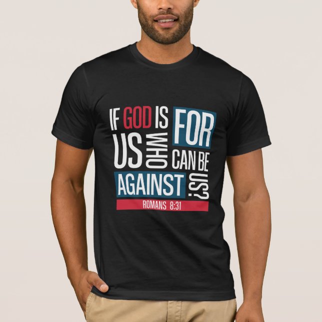 Camiseta Deus por nós (Frente)