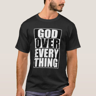 Camiseta Deus Por Tudo O Legal Presente Cristão Para Ele