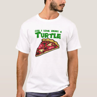 Camiseta Deus que eu amo ser uma tartaruga