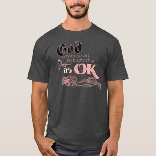Camiseta Deus quer que saibas que é uma T-Shirt.