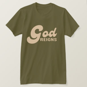 Camiseta Deus reina em ti