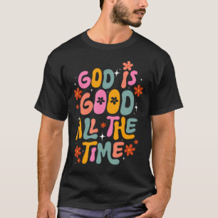 Camiseta Deus Retro é Bom o Tempo Todo