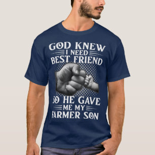 Camiseta Deus Sabia Que Preciso Do Melhor Amigo, Então Ele