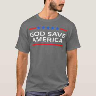 Camiseta Deus Salve a América Conservadora 4 de julho de 20