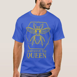 Camiseta Deus Salve A Apicultura Rainha Das Abelhas