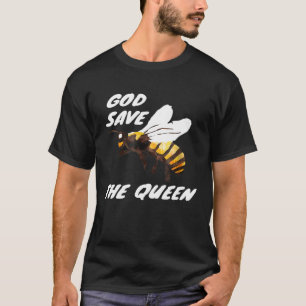 Camiseta Deus Salve A Rainha Abelha Gardendo