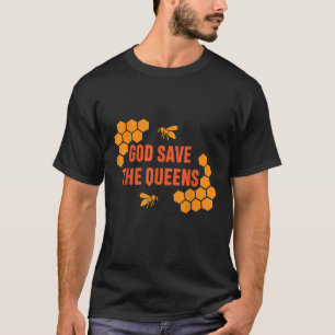 Camiseta Deus Salve As Filas Abelhas Dobra O Teto
