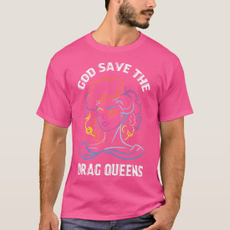 Camiseta Deus Salve O Arrasto Queens Arrastar Não É Um Crim