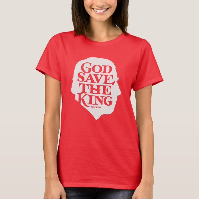 Camiseta Deus Salve o Rei (Frente)