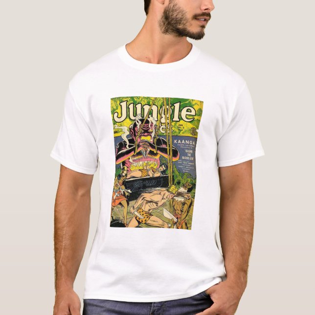 Camiseta Deus Sanguíneo - Tarzan - Rapaz Selvagem - Pântano (Frente)