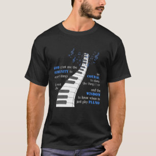 Camiseta Deus, Serenidade, Dá-Me O Para Aceitar As Coisas P