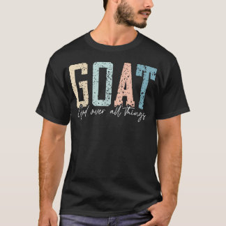 Camiseta Deus Sobre Todas as Coisas Jesus Bode Legal Inspir