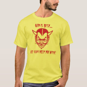 CAMISETA DEUS SOU OCUPADO…, O QUE POSSO EU AJUDÁ-LO COM?