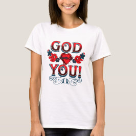 Camiseta Deus te ama