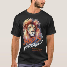 Camiseta Deus tem isso! Encorajar, Furacão Helene