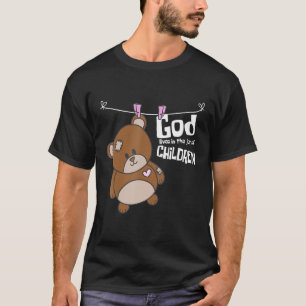 Camiseta Deus Vive Na Alegria Das Crianças Uma Família Incr