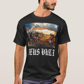 Camiseta Deus Vult - Carga dos Husares Alados Poloneses