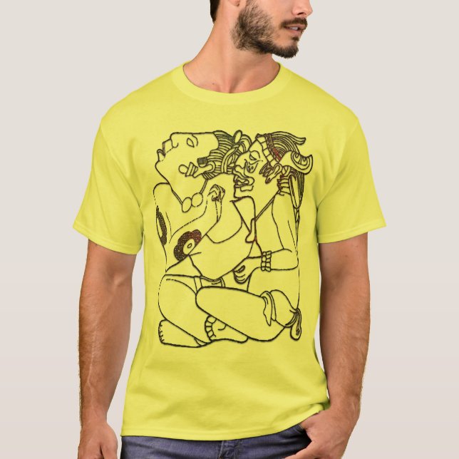 Camiseta Deus Zero do Dia MAYAN (Frente)