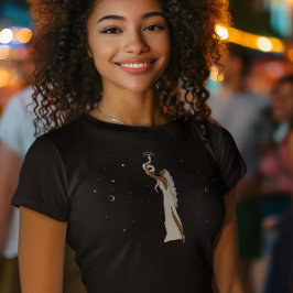 Camiseta Deusa Celestial Mulher Serpente