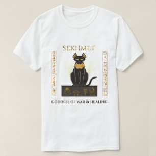 Camiseta Deusa da Guerra e Cura · Arte do Antigo Egito