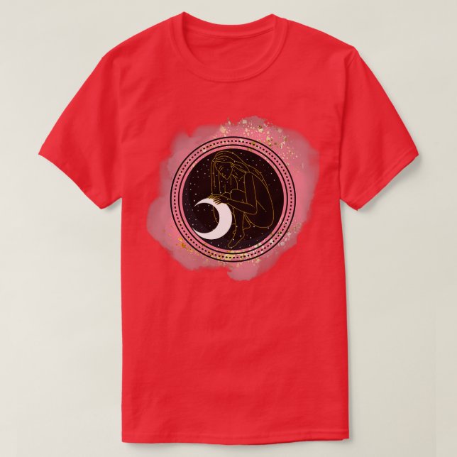 Camiseta Deusa da Lua (Frente do Design)