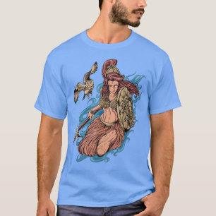 Camiseta Deusa da mitologia grega Minerva Athena