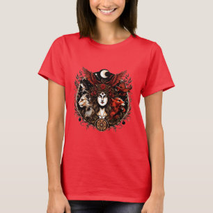 Camiseta Deusa de Bruxaria Grega Hecate Mythology Fantasy