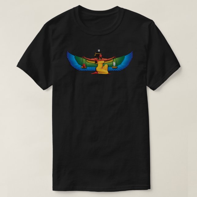 Camiseta Deusa de Maat da verdade (Frente do Design)