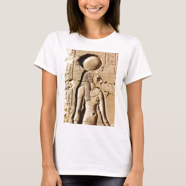 Camiseta Deusa do gato de Sekhmet de Egipto superior (Frente)