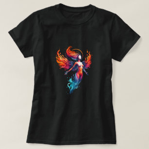 Camiseta Deusa do Gelo de Fogo Celestial