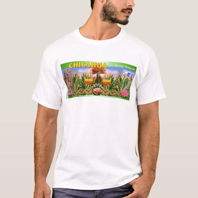 Camiseta Deusa do mexicano de TONANTZIN (Frente)