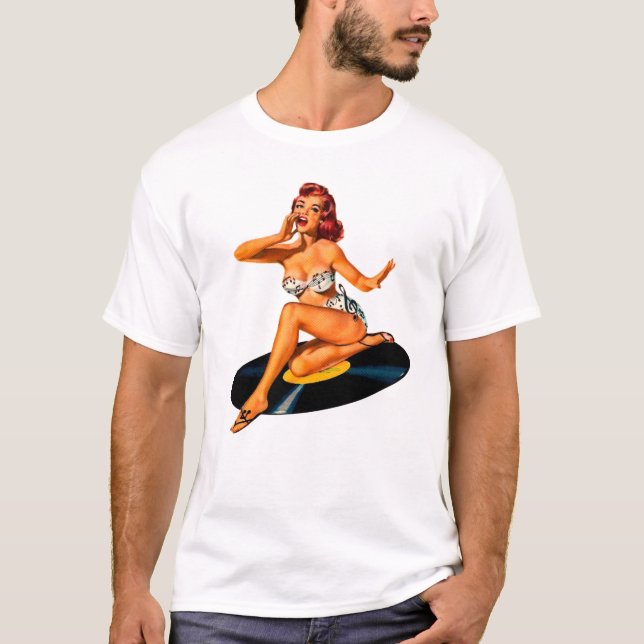 Camiseta Deusa do Rockabilly (Frente)
