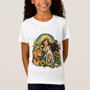 Camiseta Deusa do Sol Persa e Leão – Fanta do Zodíaco de Ag