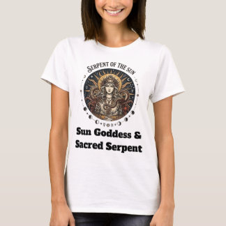 Camiseta Deusa do Sol & Serpente Sagrada