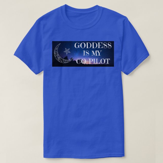 Camiseta Deusa É Meu Piloto (Frente do Design)