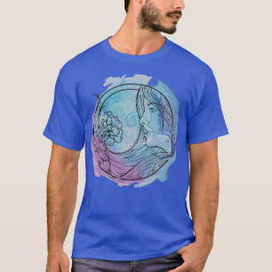 Camiseta Deusa em Watercolor Love