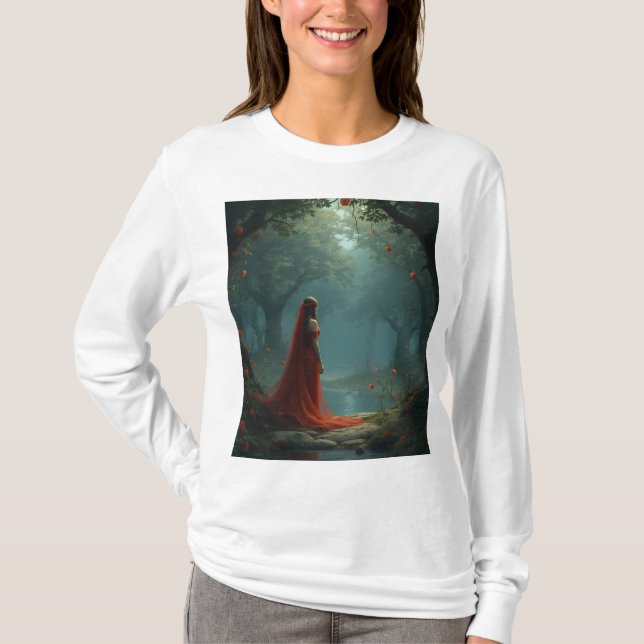 Camiseta deusa florestal (Frente)