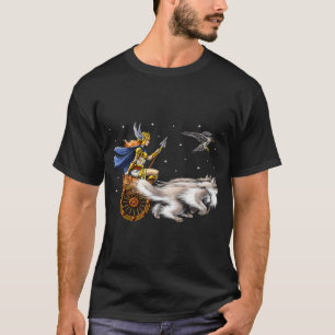 Camiseta Deusa Freya Mitologia Nórdica