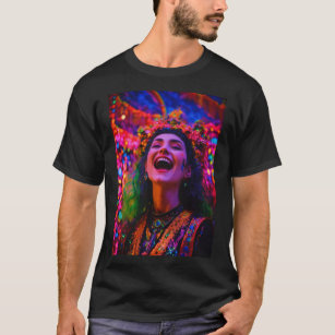 Camiseta "Deusa Gótica: A Elegância dos Grimes"