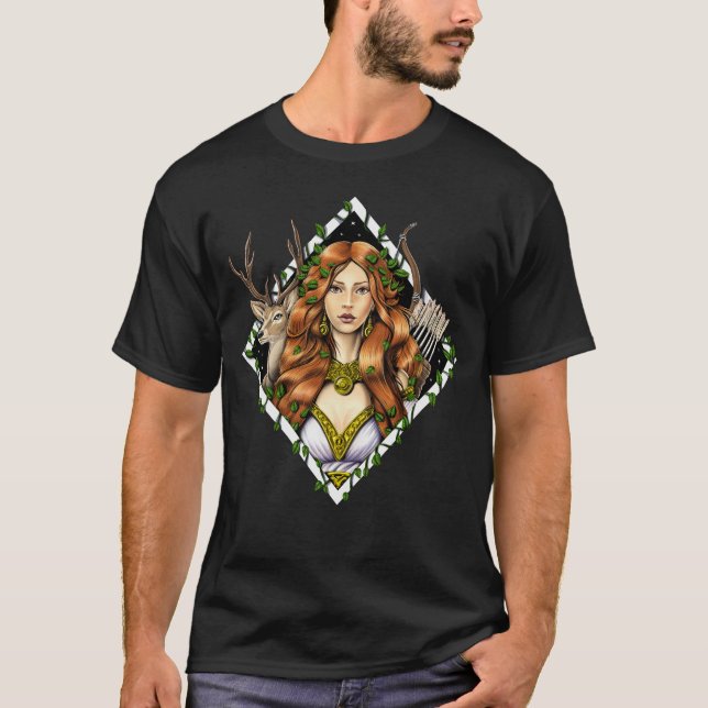 Camiseta Deusa Grega Artemis (Frente)