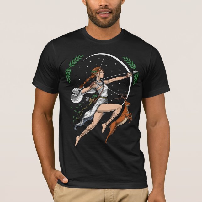 Camiseta Deusa Grega Artemis (Frente)