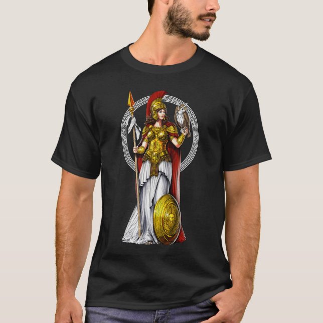 Camiseta Deusa Grega Athena (Frente)