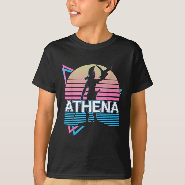 Camiseta Deusa Grega Athena Da Sabedoria E Guerra (Frente)